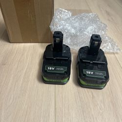 Replacement for Ryobi 18V Battery: 4Ah for P107