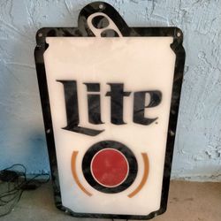 Miller Lite Sign