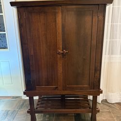 Wood Cabinet For Kitchen Items Or television 