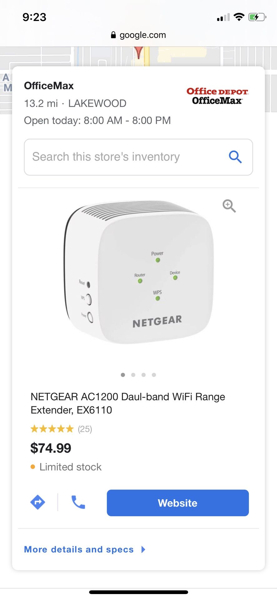 Net gear WiFi extender