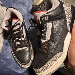 Jordan 3 Black Cements 