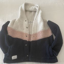Girl  Sherpa jacket Size 11/12