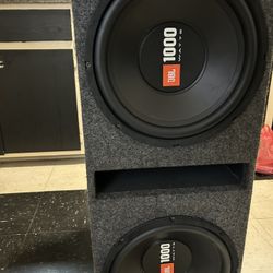 JBL 1000 Watt Speakers 
