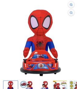Kids Toys Spider Man Bumper Car