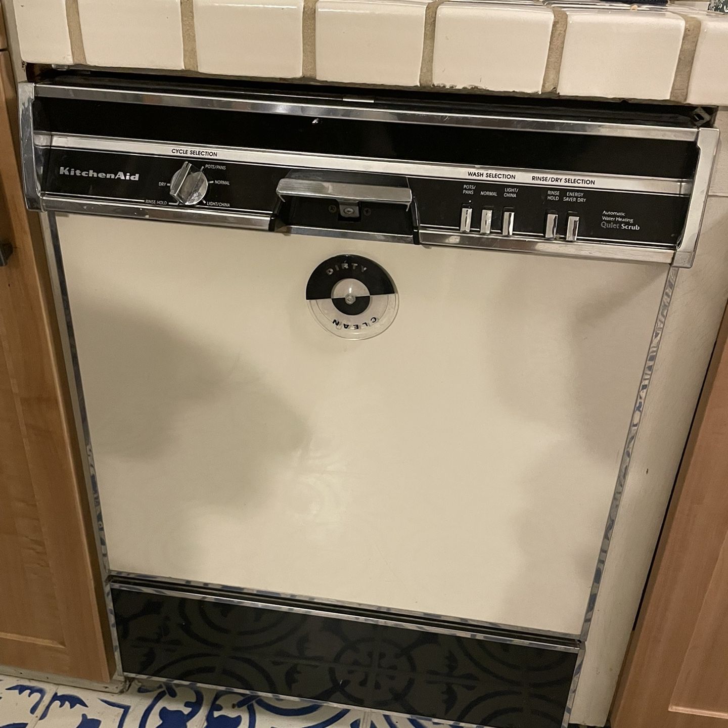 Vintage kitchenaid dishwasher for sale deals
