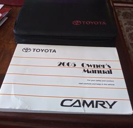 2005 Toyota Camry Owner's Manual