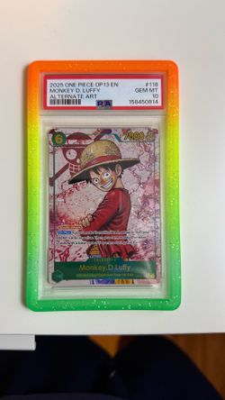 Psa 10 One Piece Luffy Alternate Art op13