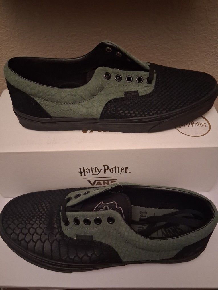 Harry Potter Slytherine Vans Mens 11.5