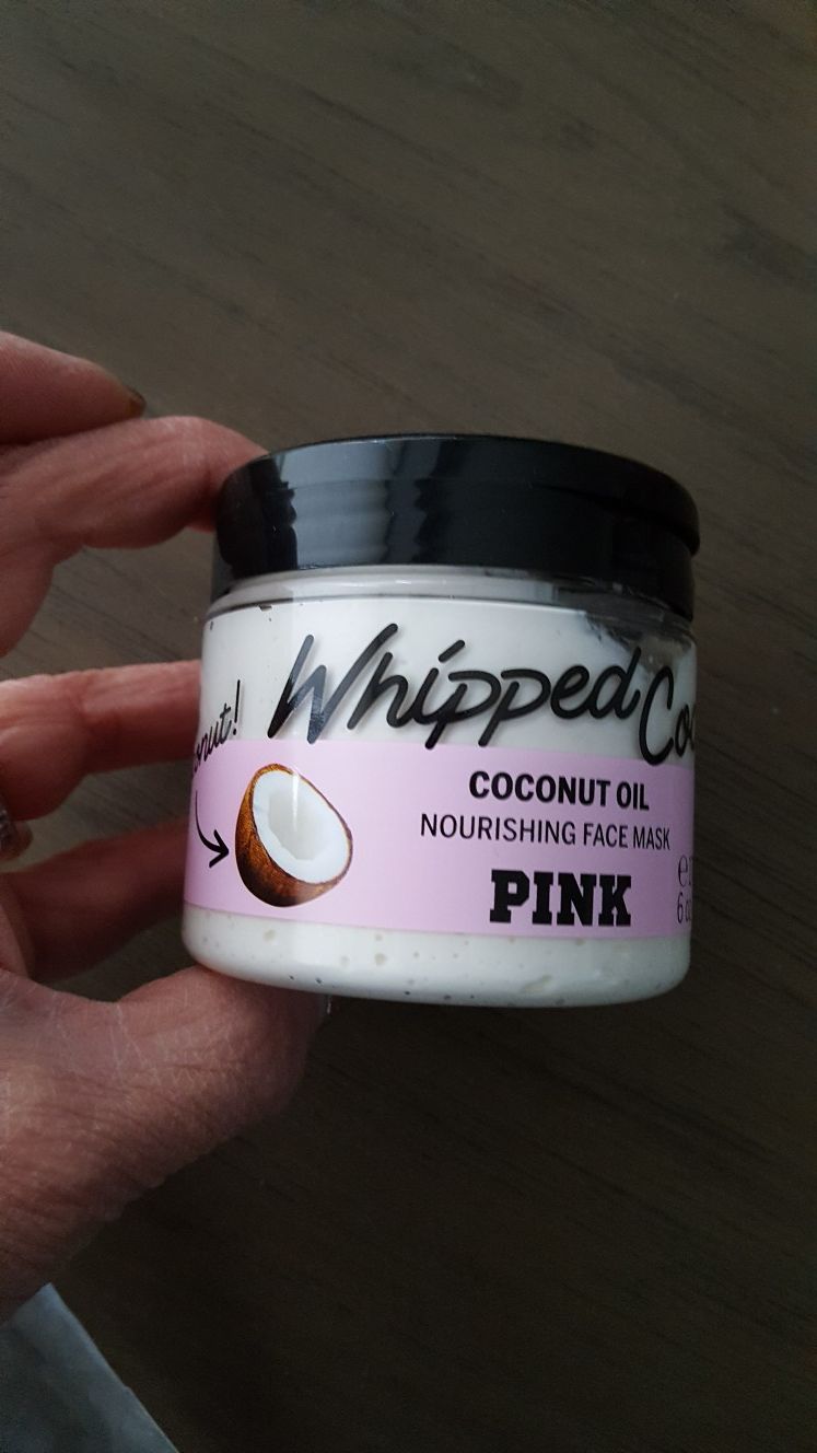 Whipped coconut oil face mask /PINK