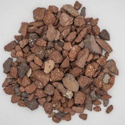 3/4” Red Brick Crushed Gravel 