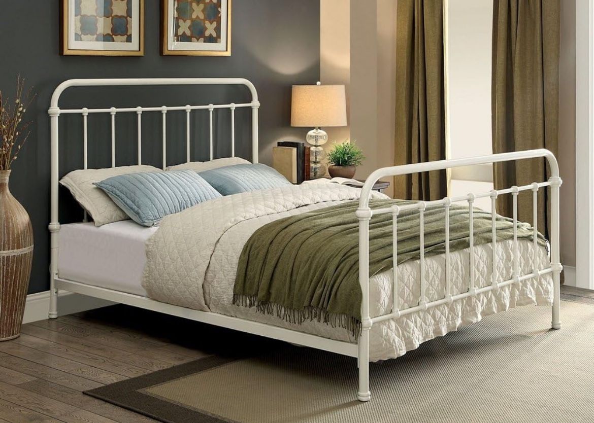 Steel King Size bed Frame 