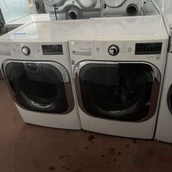 Washer And Gas Dryer Big Sizes Used 