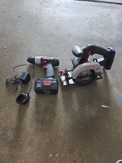 Craftsman Saw And Drill Set