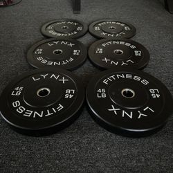 Bumper Plate Set (NEW)