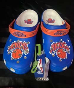 NBA Crocs size 10