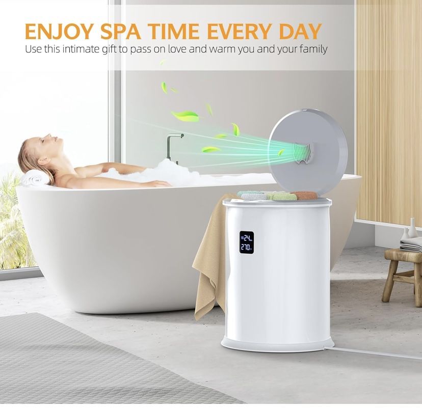 WXKNV Large Towel Warmer for Bathroom, Luxury Hot Towel Warmer