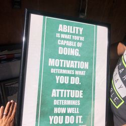 Positive Quote Frame