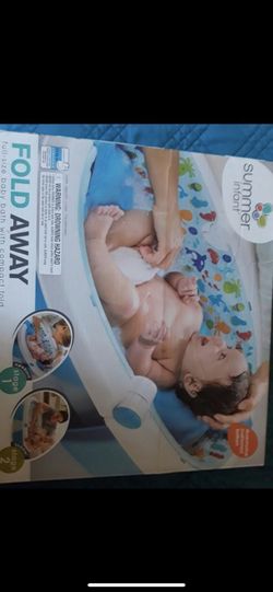 Foldable baby bath