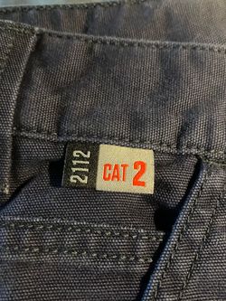 Carhart CAT 2 FR  Navy Work Pants size 38x30