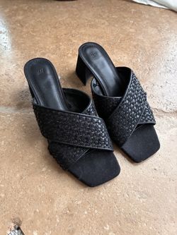 H&M Black Mule/Sandals
