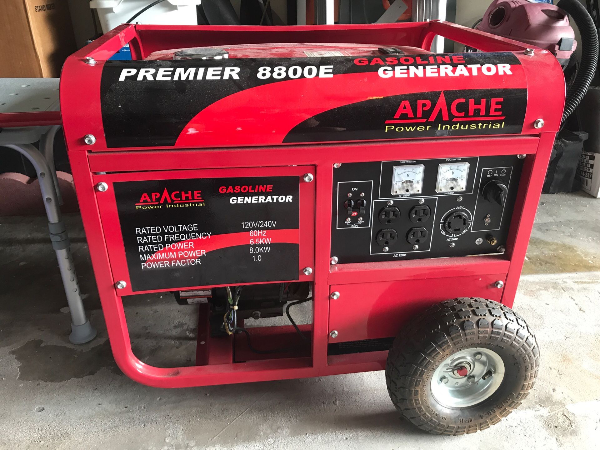 Apache Power Industrial Premier 8800E Generator