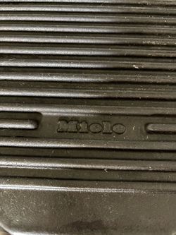 Miele cast iron reversible griddle