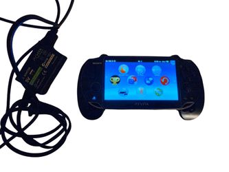 Sony PS Vita PCH-1101 OLED 3G with HEN Hack + 64GB SD2VITA, New Charging Brick