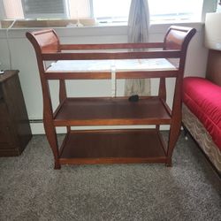 Wood Changing Table