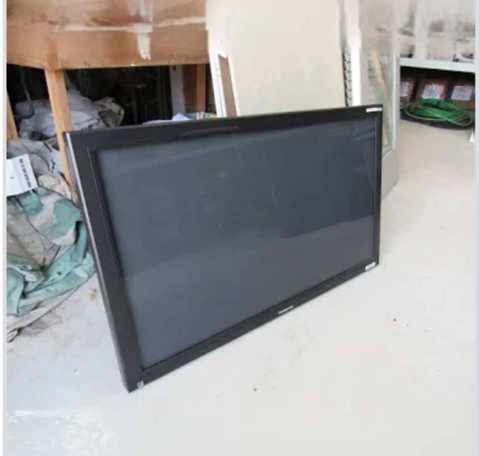 50” Panasonic TV with Roku For Streaming.