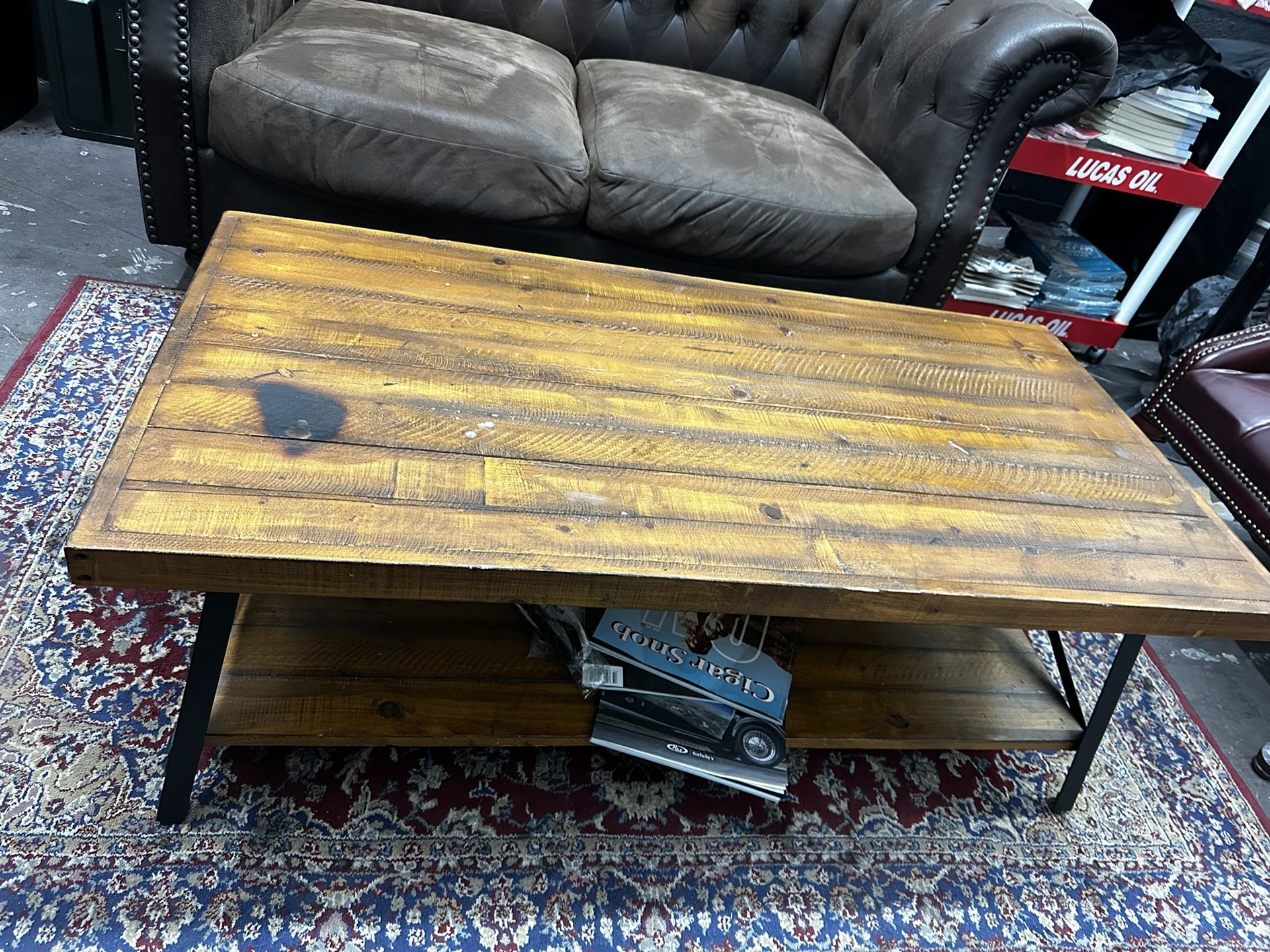 mesa de dos nivele