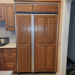 Non Working Sub Zero Model 532 Refrigerator / Freezer - For Parts