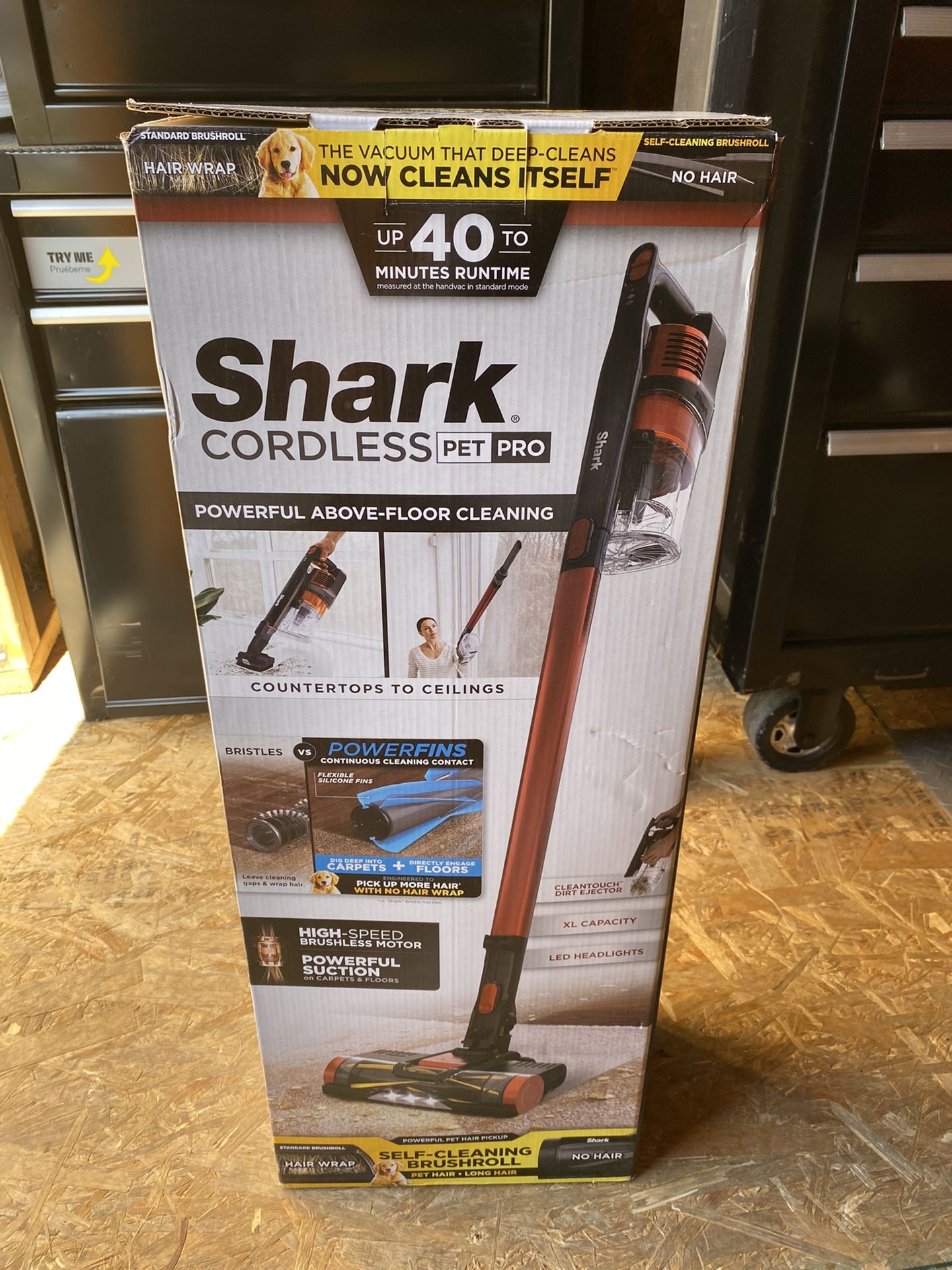 Shark Vacuumed