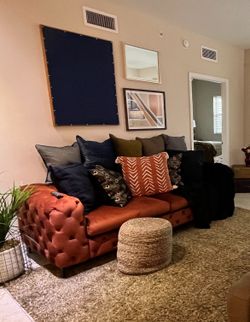 Orange Couch