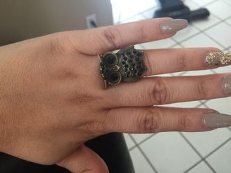 Owl ring all sizes $4