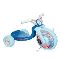 Disney Frozen 2 Fly Wheels 10" Junior Cruiser Ride On Tricycle Bicycle w Sounds