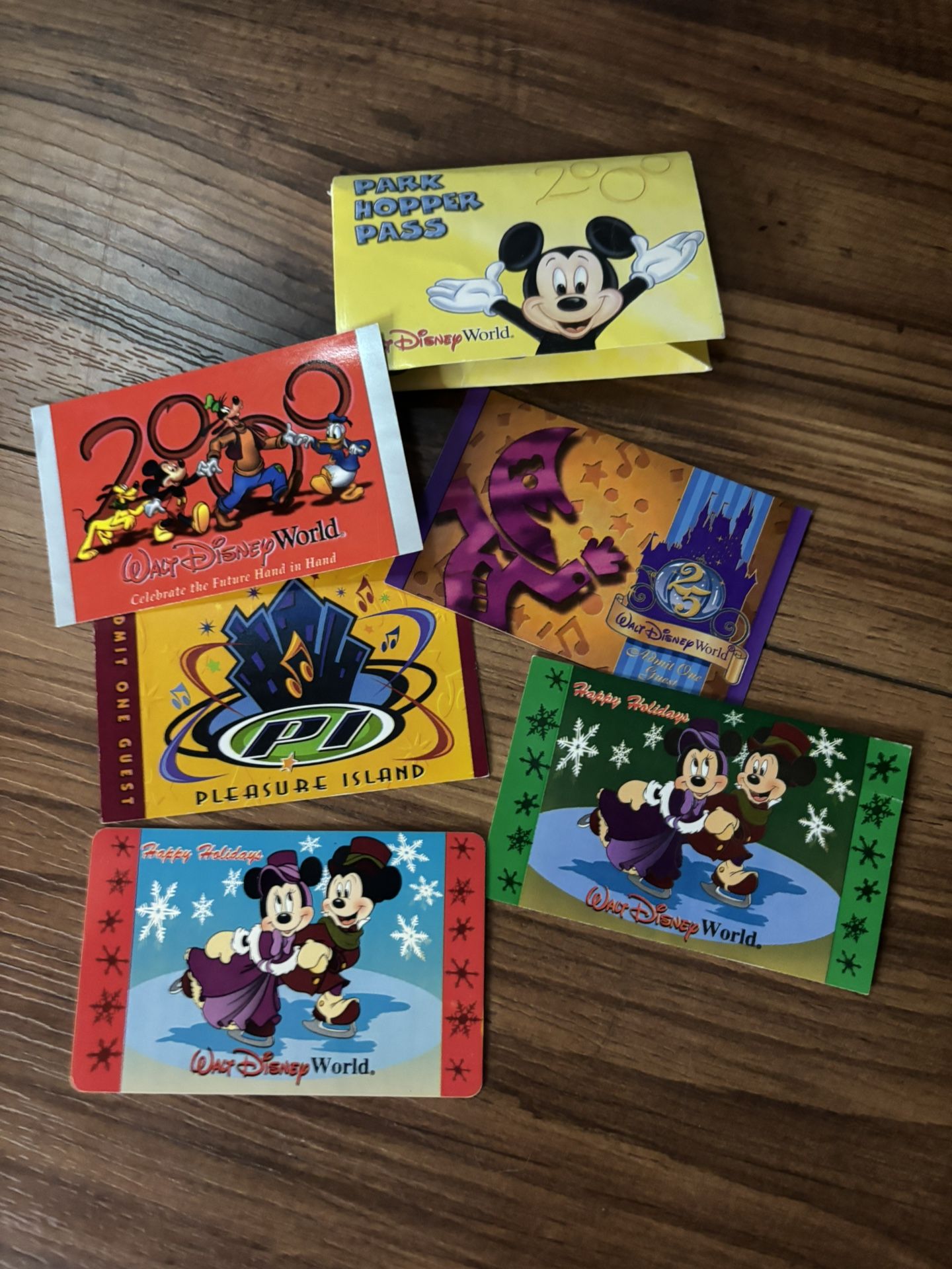 Vintage Walt Disney World Ticket & Ephemera LOT (c. 1(contact info removed))