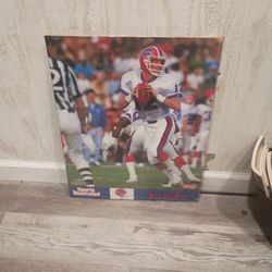 Jim Kelly Sports Illustrated Poster- Vintage
