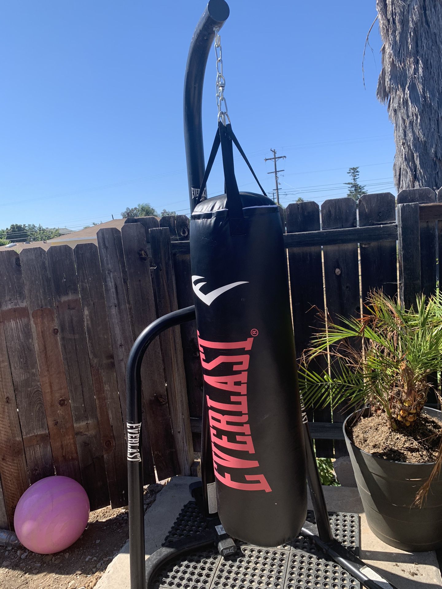 Heavy bag with stand $265
