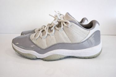 Nike Air Jordan 11 Low Cool Grey AV2187-140 Mens Size 12 Patent Leather Retro