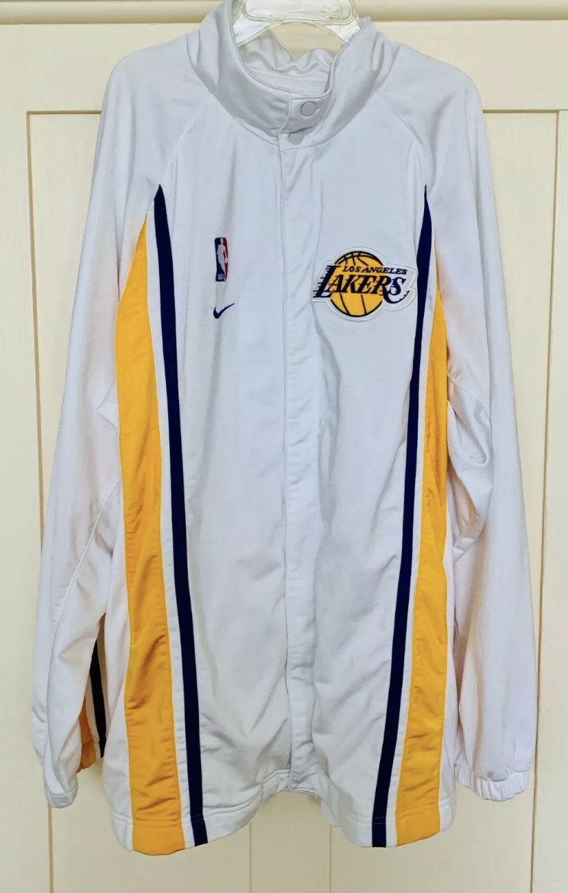 Nike Los Angeles Lakers Vintage Warm Up - Depop