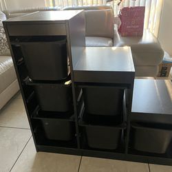 IKEA TROFAST Toy Storage with bins 