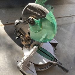 Metabo Chop Saw Light Use 