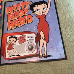 Betty Boop Wall ,set Of 3 