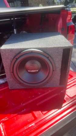 12 inch subwoofer with box