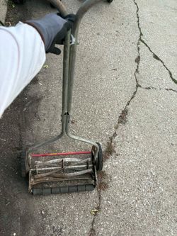 Vintage Push Reel Lawn Mower