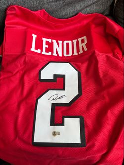 Signed jerseys