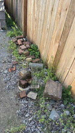 Free bricks cement pavers