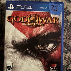 God Of War III PS4