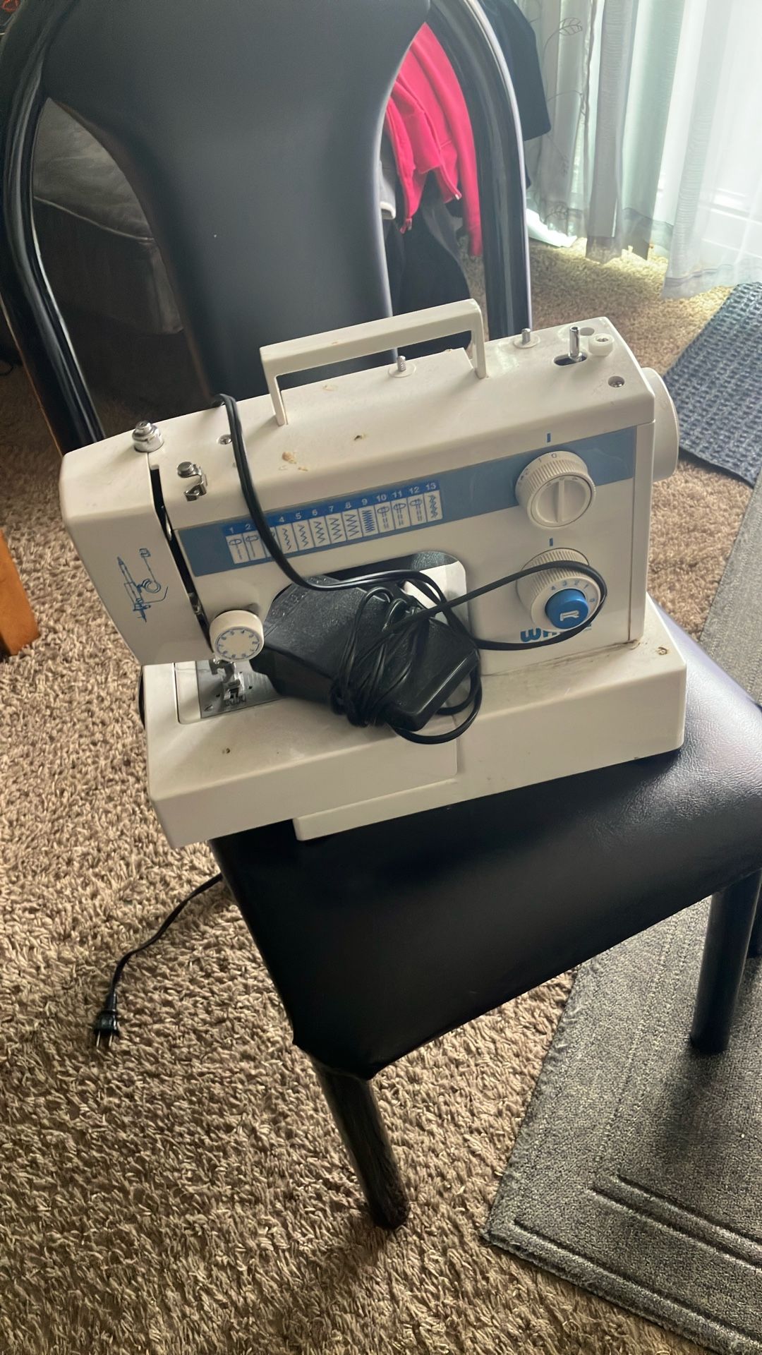 White Sewing Machine