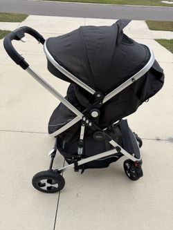 2 in 1 Infant Stroller & Reversible Bassinet Pram